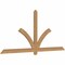 Ekena Millwork Redmond Smooth Timber Gable Bracket, Western Red Cedar, 84"W x 38"H x 1 1/2"D x 3 1/2"F, 11/12 Pitch GBW084X38X0204RED00SWR - alternate 3